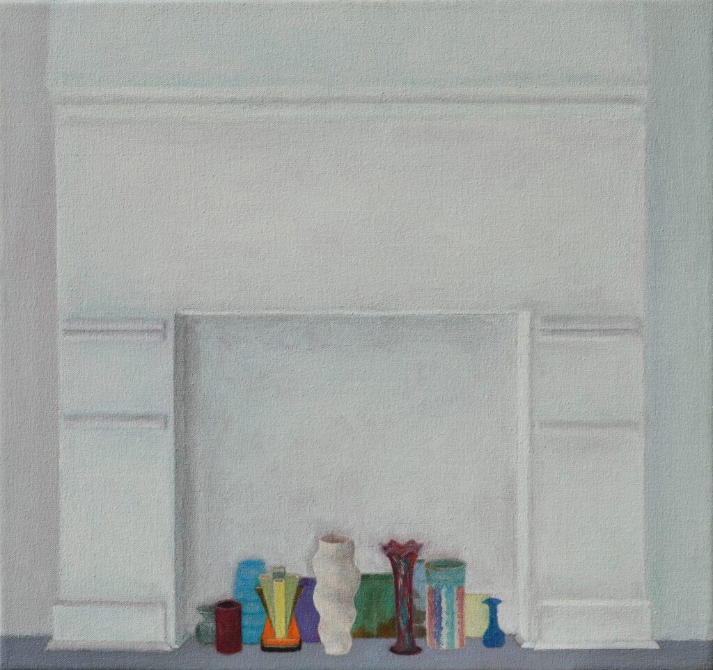 Your Vases, oil on canvas, 17 x 18 in | 40.5 x 43.5 cm