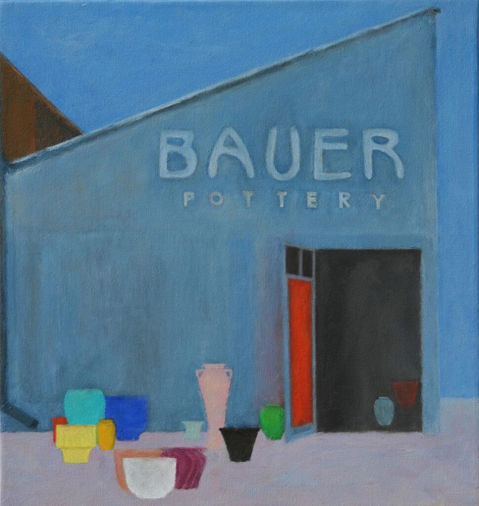 Bauer Building, oil on canvas, 17 x 16 in | 40.5 x 38.5 cm